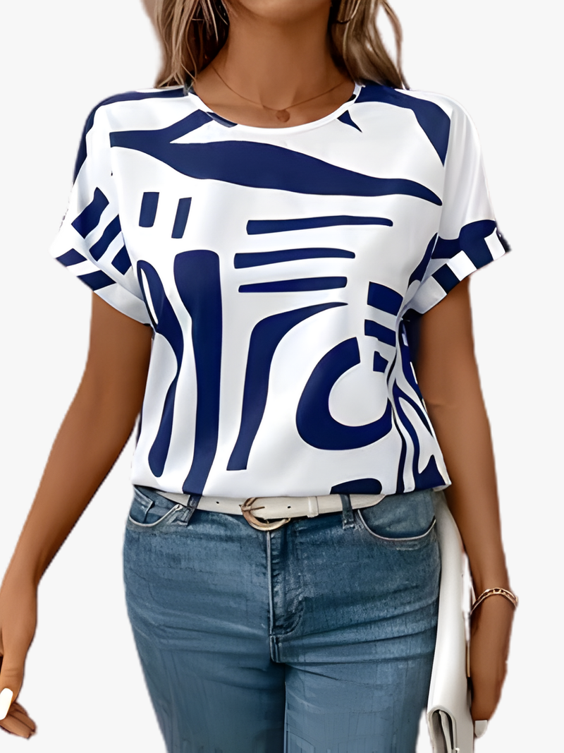 Beaumont | Abstract Print T-Shirt